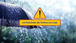 OSTRZEŻENIE METEOROLOGICZNE II STOPNIA !