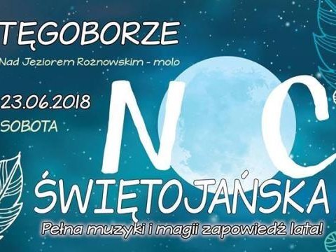 Noc Świętojańska nad Jeziorem Rożnowskim w Tęgoborzy