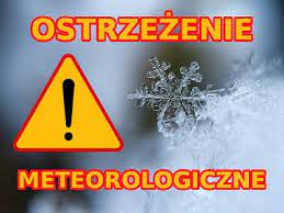 OSTRZEŻENIE METEOROLOGICZNE II STOPNIA !