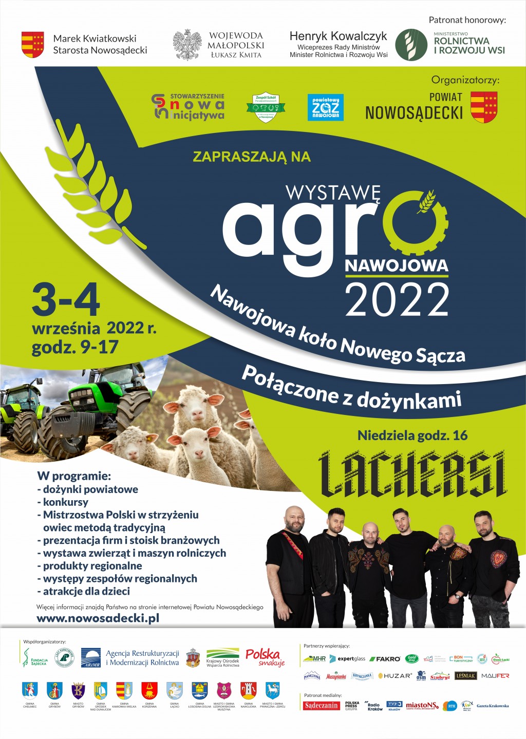 Zapraszamy na wystawę AGRO Nawojowa 2022