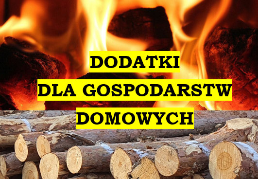 Dodatki dla gospodarstw domowych
