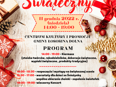 Zapraszamy na Kiermasz Świąteczny