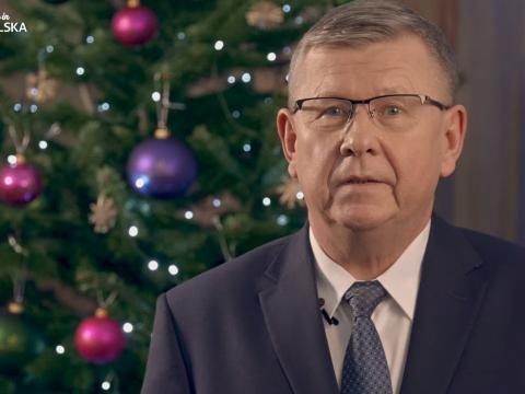 Świąteczne życzenia Marszałka Województwa Małopolskiego Witolda Kozłowskiego