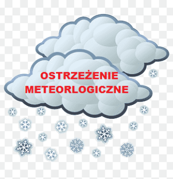 Ostrzeżenie meteorologiczne - opady śniegu