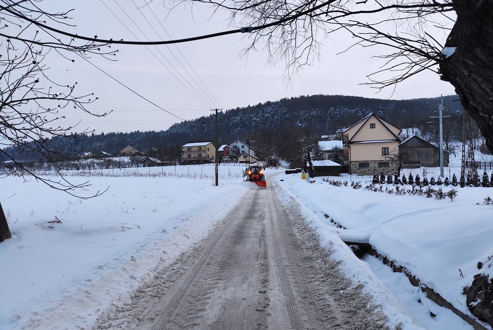Zimowe utrzymanie dróg gminnych