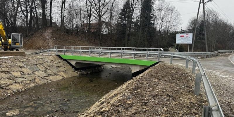 Odbudowa mostu w miejscowości Świdnik zakończona