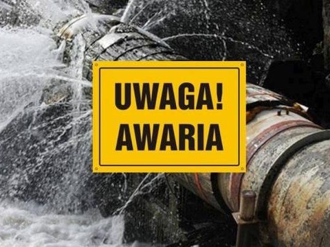 Awaria sieci wodociągowej
