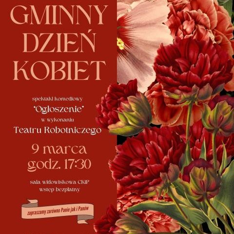Zapraszamy na spektakl komediowy z okazji "Dnia Kobiet"