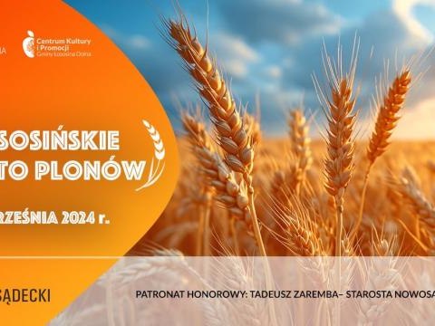 Łososińskie Święto Plonów 2024 - Zapraszamy!