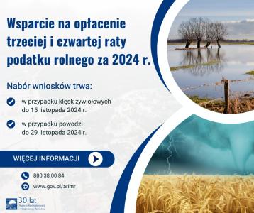 ARiMR stale wspiera rolników i reaguje na bieżące potrzeby