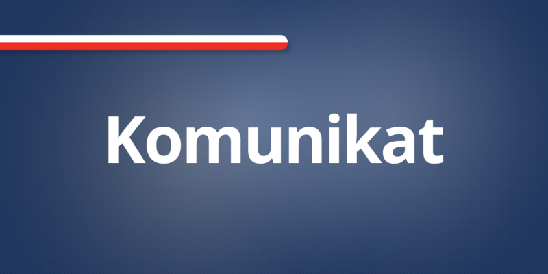 Komunikat dot. stopni alarmowych