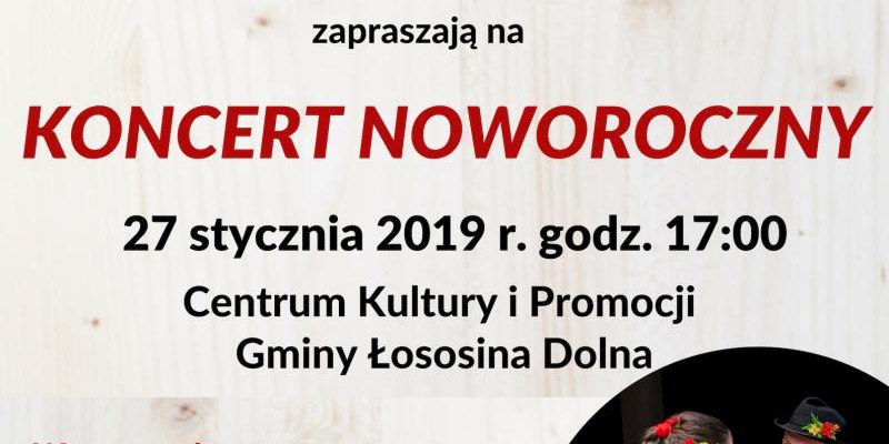 Zapraszamy na Koncert Noworoczny ZR Jakubkowianie oraz Mali Jakubkowianie