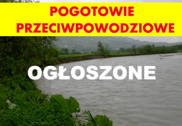 Ogłoszenie przeciwpowodziowe