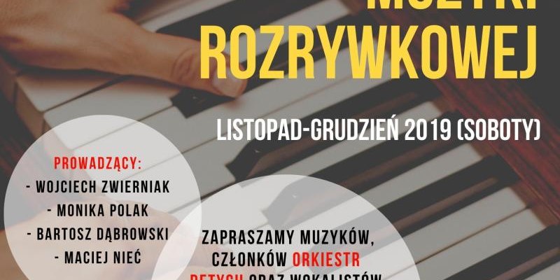 Warsztaty muzyki rozrywkowej