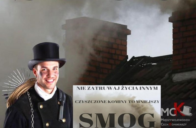 Czyszczone kominy to mniejszy smog