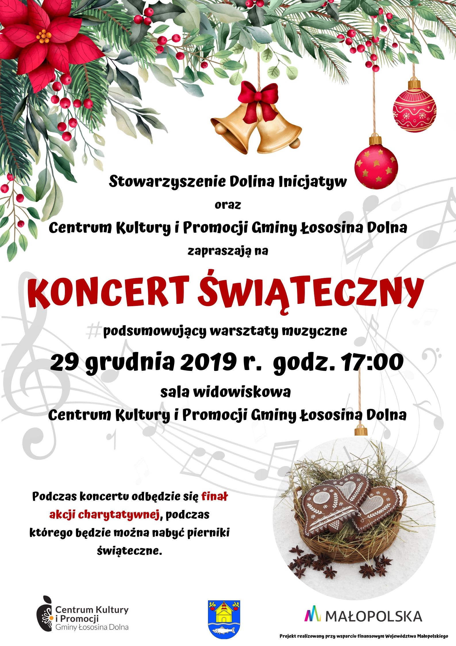 Zapraszamy na Koncert Świąteczny!