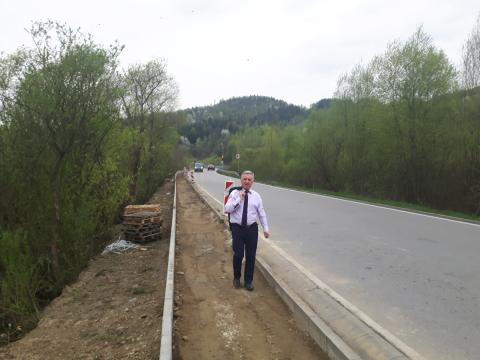 Pobocze zagospodarowane
