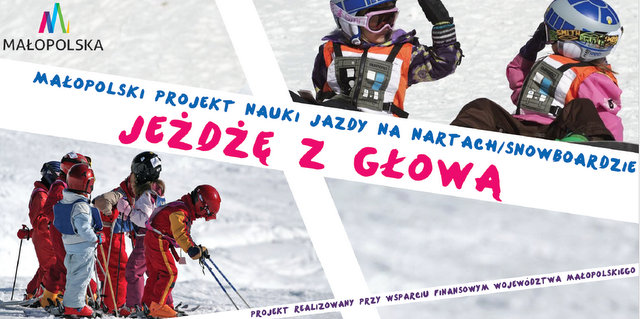 Jeżdżę  z głową 2020 - zajęcia nauki jazdy na nartach lub snowboardzie