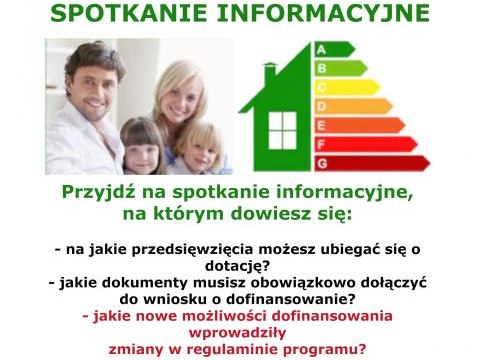 Czyste Powietrze - Zapraszamy na spotkanie - Dom Strażaka Tęgoborze