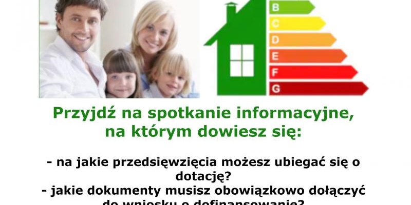 Czyste Powietrze - Zapraszamy na spotkanie - Dom Strażaka Tęgoborze