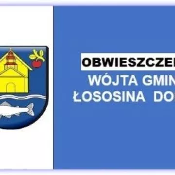 Przebudowa/rozbudowa drogi powiatowej nr 1450 K Łęki – Kąty –Dobrociesz - OBWIESZCZENIE WÓJTA GMINY