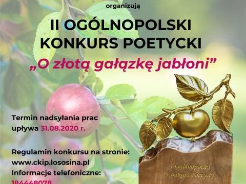 II Ogólnopolski Konkurs Poetycki „O złotą gałązkę jabłoni”