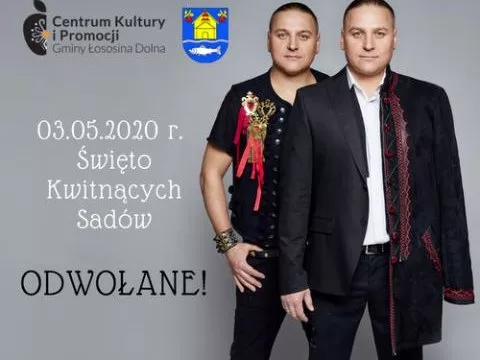 Święto Kwitnących Sadów – ODWOŁANE