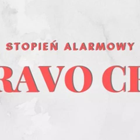 II stopień alarmowy CRP-Bravo