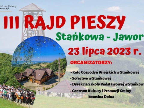 III Rajd pieszy Stańkowa - Jaworz