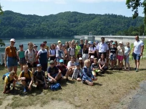 Wakacje partnerskiej gminy Łubianka w Łososinie Dolnej