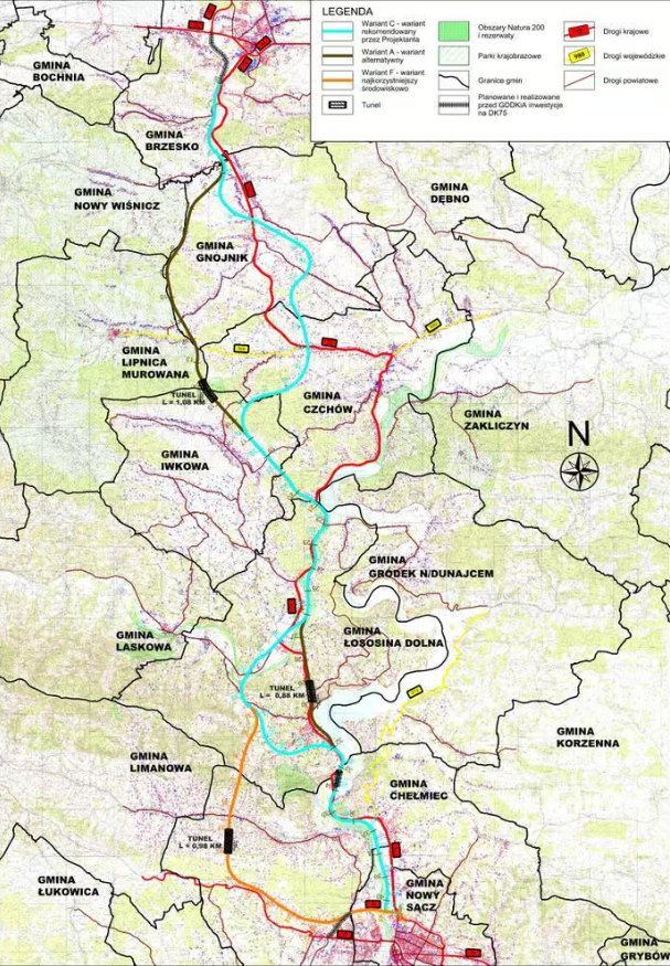 Spotkanie w GDDKiA w Krakowie w sprawie budowy „Sądeczanki”