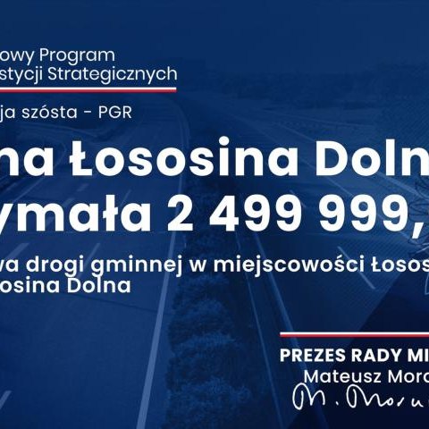 Kolejna droga w naszej gminie zostanie przebudowana dzięki środkom zewnętrznym!